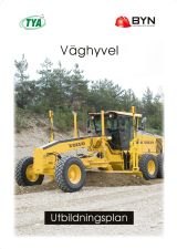 Väghyvel - Utbildningsplan