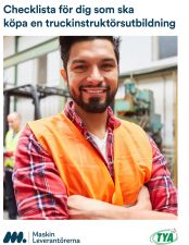 Checklista köp av truckinstruktörsutbildning