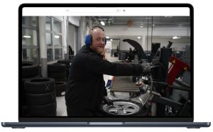 Ergonomi för däckmontörer 